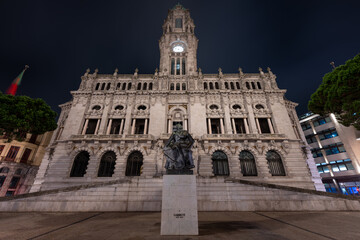 Fototapeta premium City Hall - Porto, Portugal
