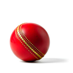 red cricket ball