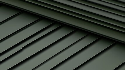 Obraz premium Abstract Dark Green Geometric Pattern Diagonal Lines Modern Background Texture