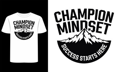 Obraz premium Champion Games & Sports T-Shirts vector Designs