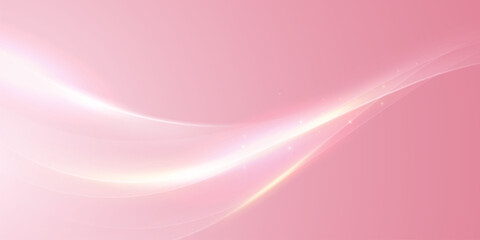 pink background design With luxurious effect elements Vector illustration