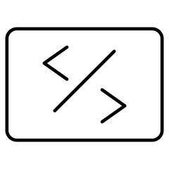 Coding icon