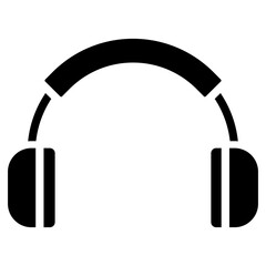 Ear Protection  Icon Element For Design