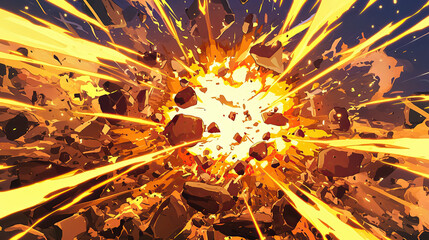burning explosion effect fire background