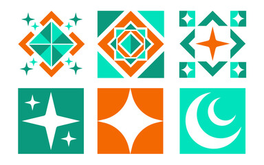 Ramadan collection symbol vector assets