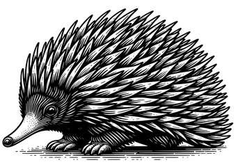 Echidna Vector File