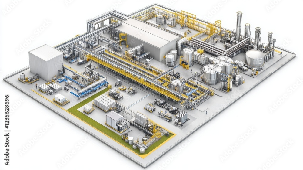 Poster a cyber-physical production system integrating ai-powered digital solutions, top-down.