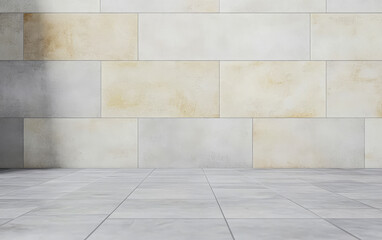 Neutral tones create a calm and minimalist backdrop in a spacious indoor setting