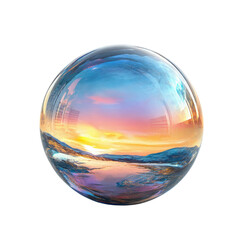 glass globe on the water