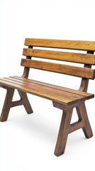 Wooden Bench with Simple Design for Outdoor or Indoor Use