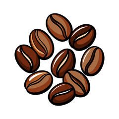 coffee seeds png 
