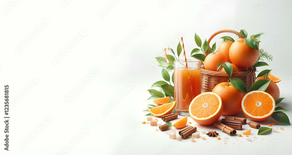 Fototapete a bowl of oranges with one that has the number 1 on it | premium ai-generated