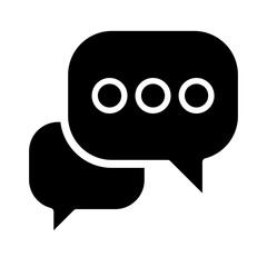 Obraz premium Chat icon