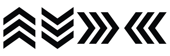 Swipe screen icon. Arrow swipe, social media scroll, scroll arrow, slide. Arrow direction up, down right left symbol, Vector illustration © Creativus Illustria