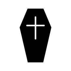 Obraz premium Coffin icon