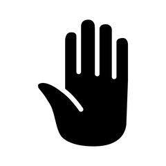 Obraz premium Stop icon