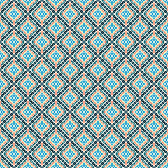 Beautiful seamless pattern design by geometric 