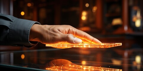 man holding a fire extinguisher