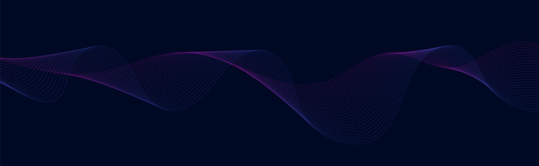 colorful dynamic wave pattern digital background