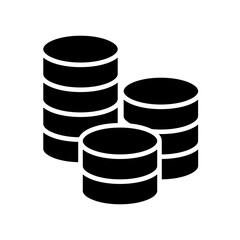 Fund icon in glyph style