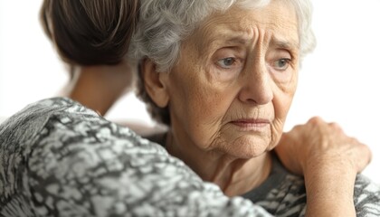 Gentle Exercise and Rehabilitation for Seniors Elderly Woman Receiving Compassionate Physical Therapy, A Focus on Recovery and Improved Mobility Professional Physiotherapist Providing Gentle Care