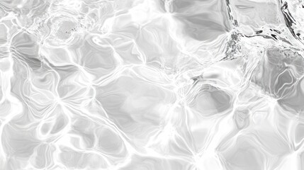 Fototapeta premium Abstract grey water ripples, pool surface texture, sunlight reflection, background design