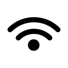 Wifi icon in glyph style