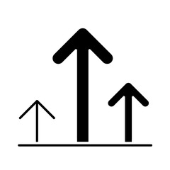 Ranking icon in glyph style