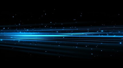 Blue gradient stripes background with motion blur effect.Wallpaper background.