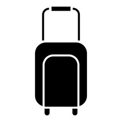 Baggage icon in glyph style