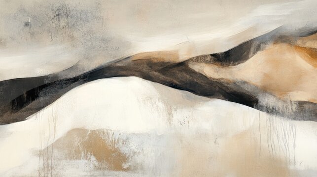 Abstract Landscape Painting