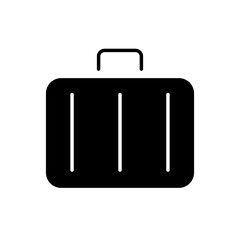 Baggage icon in glyph style