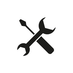 Repair icon in glyph style