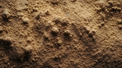a pile of dirt