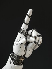 Advanced Robotic Hand Pointing with High-Tech Precision