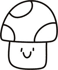 Mushroom doodle