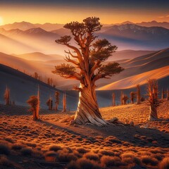 Ancient bristlecone harsh environments