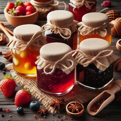 Artisanal Jam of jam