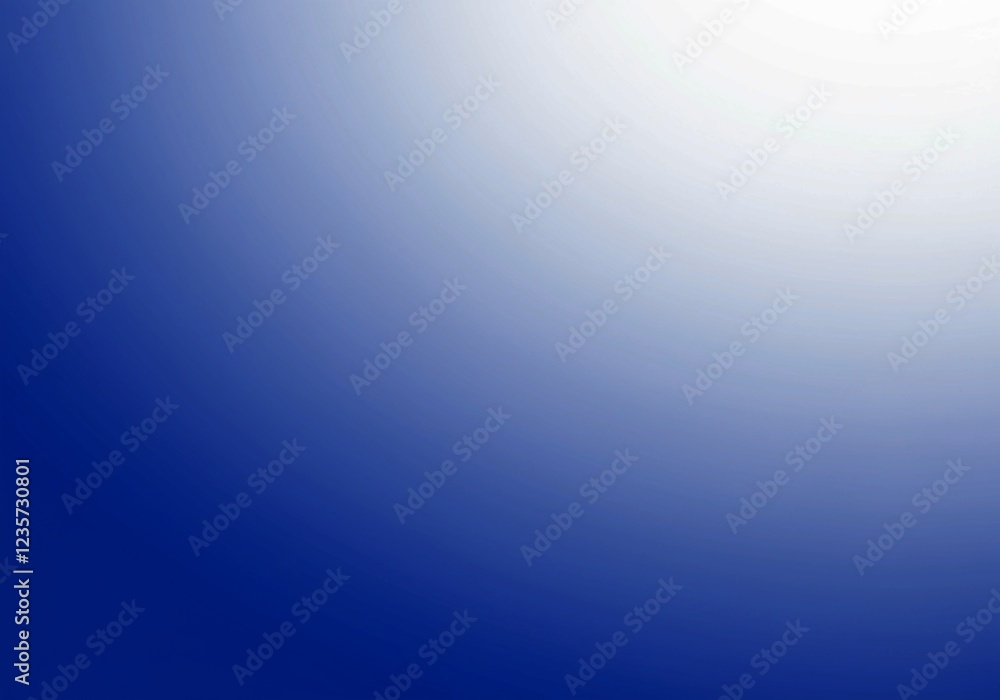Poster smooth diagonal gradient from a deep blue to white, providing a modern and simple background