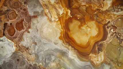 Natural stone background with earthy brown patterns