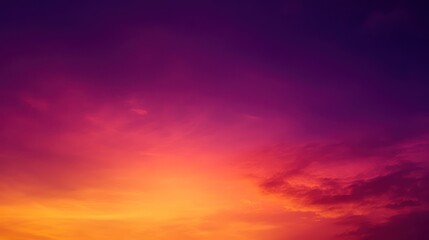 A vibrant orange sunset illuminates the mountain peaks, while a starry sky stretches above in serene beauty background