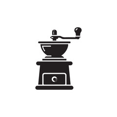 Coffee Grinder icon vector symbol design art illustration