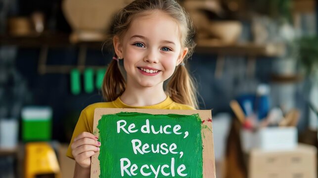 Promoting sustainability at home a child's guide to reduce reuse recycle in a creative environment
