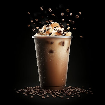 cup of coffee with chocolate