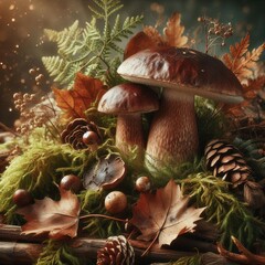Earthy Mushrooms floor aroma