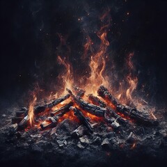 Fading Embers and ashes