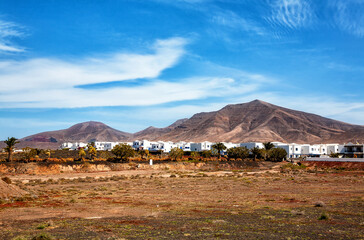 Small village, Island Lanzarote, Canary Islands, Spain, Europe.