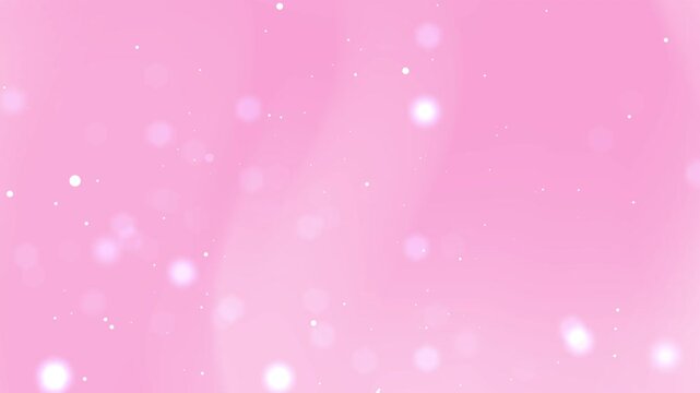 pink background with bokeh particle