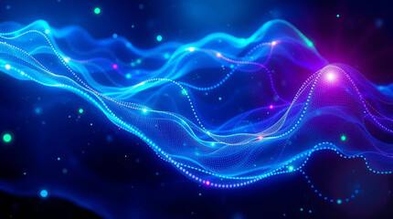 Digital Technology Abstract Background