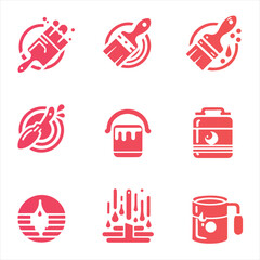 Paints Logo Design